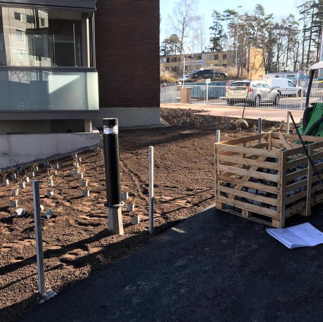 Istutustyöt jatkuvat
#artpiha
#harviala
#avant
#espoo